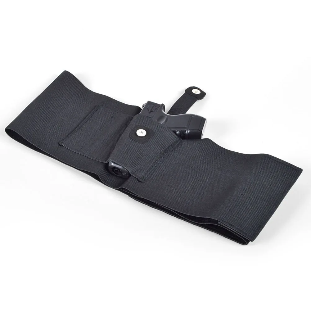 Практичная Премиум прочная модная черная кобура для пистолета с ремнем бега