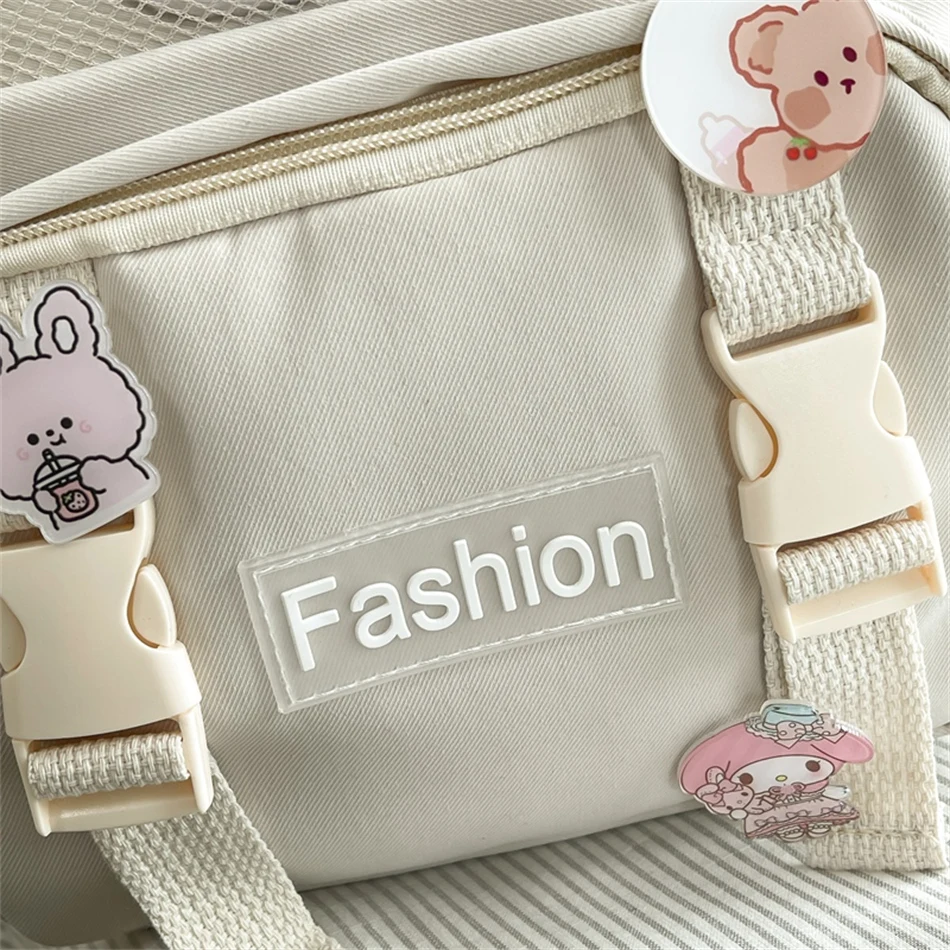 Модный женский нейлоновый сетчатый тканевый рюкзак дорожные сумки для девочек