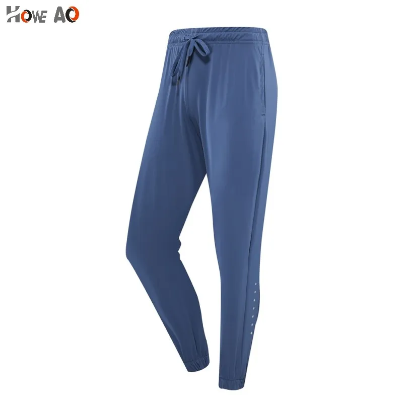 

HOWE AO Fashion new women's trousers, simple and casual, with solid color yoge pants ,elastic sports trousers