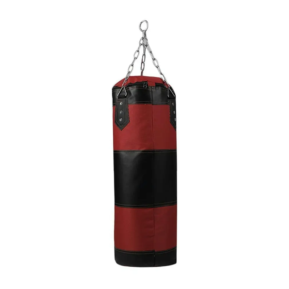

Professional Boxing Punching Bag Training Fitness With Hanging Kick Sand Bag Adults Gym Exercise Empty-Heavy Boxing Bag
