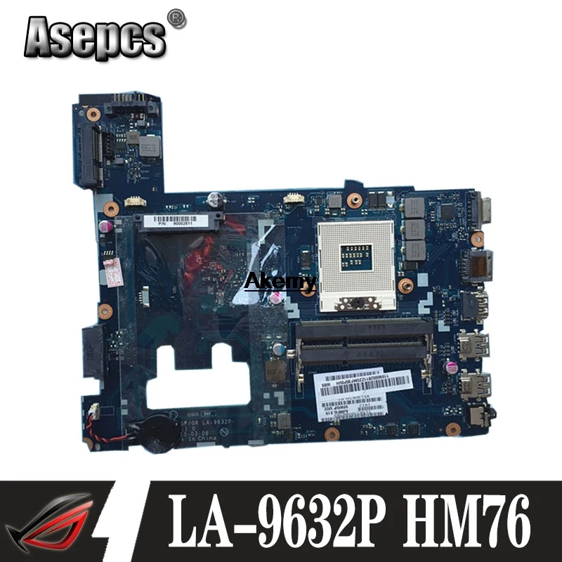LA 9632P материнская плата для ноутбука lenovo G400 оригинальная HM76 (поддержка I3 I5