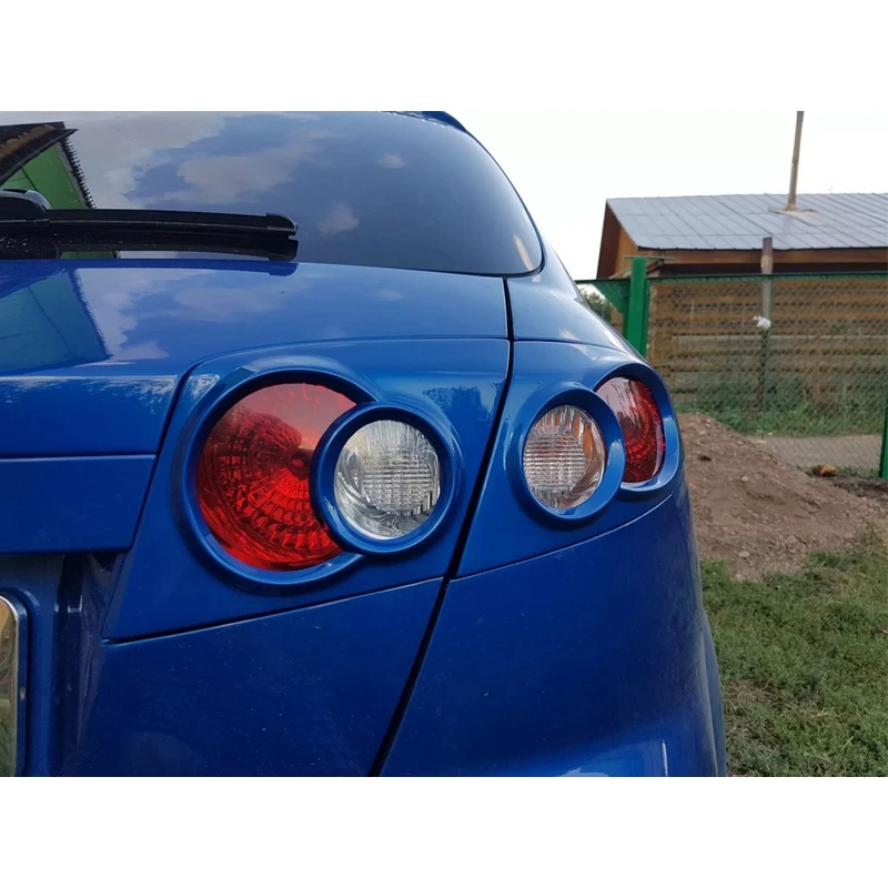 Накладки на фонари реснички брови веки для Chevrolet Lacetti (хэтчбек) 2002 2013 ABS пластик