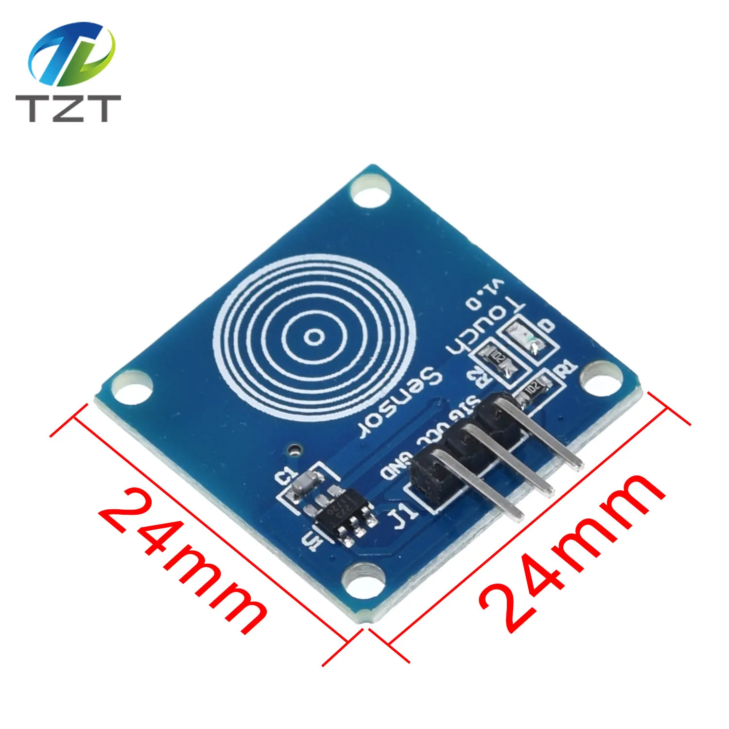 TTP223 TTP223B Jog цифровой сенсорный сенсор емкостный выключатель модули аксессуары