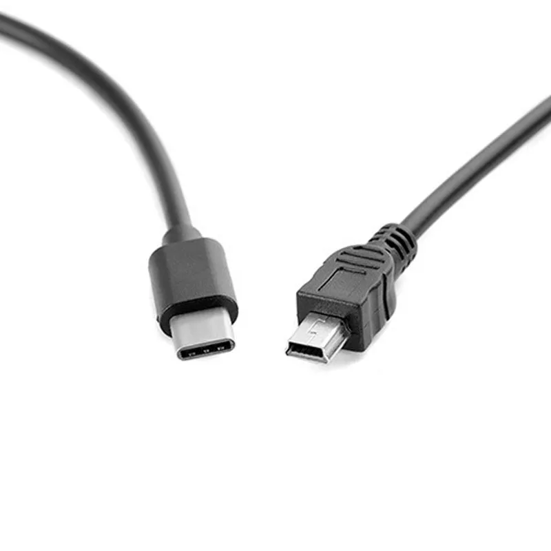1 шт. USB Type c к Mini кабель C папа B Мужской адаптер конвертер свинцовый для передачи