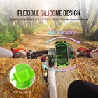 Креативный силиконовый держатель для телефона для велосипеда или мотоцикла, поворот на 360 