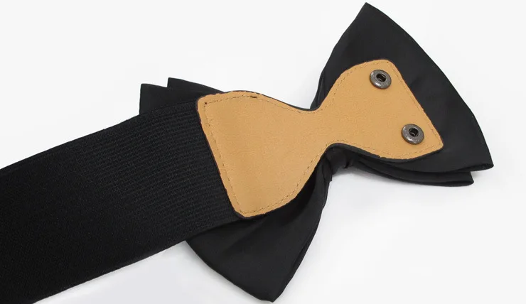 Женский элегантный эластичный пояс Kasure с большим бантом женский однотонный