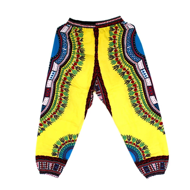 Женские брюки с принтом в турецком стиле из ткани Дашики традиционным