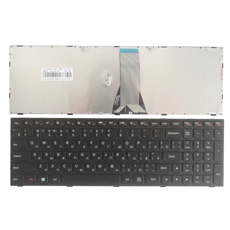 Клавиатура для ноутбука Lenovo ideapad 300 15isk 15IBR 17ISK 15IRU 17IRU русская