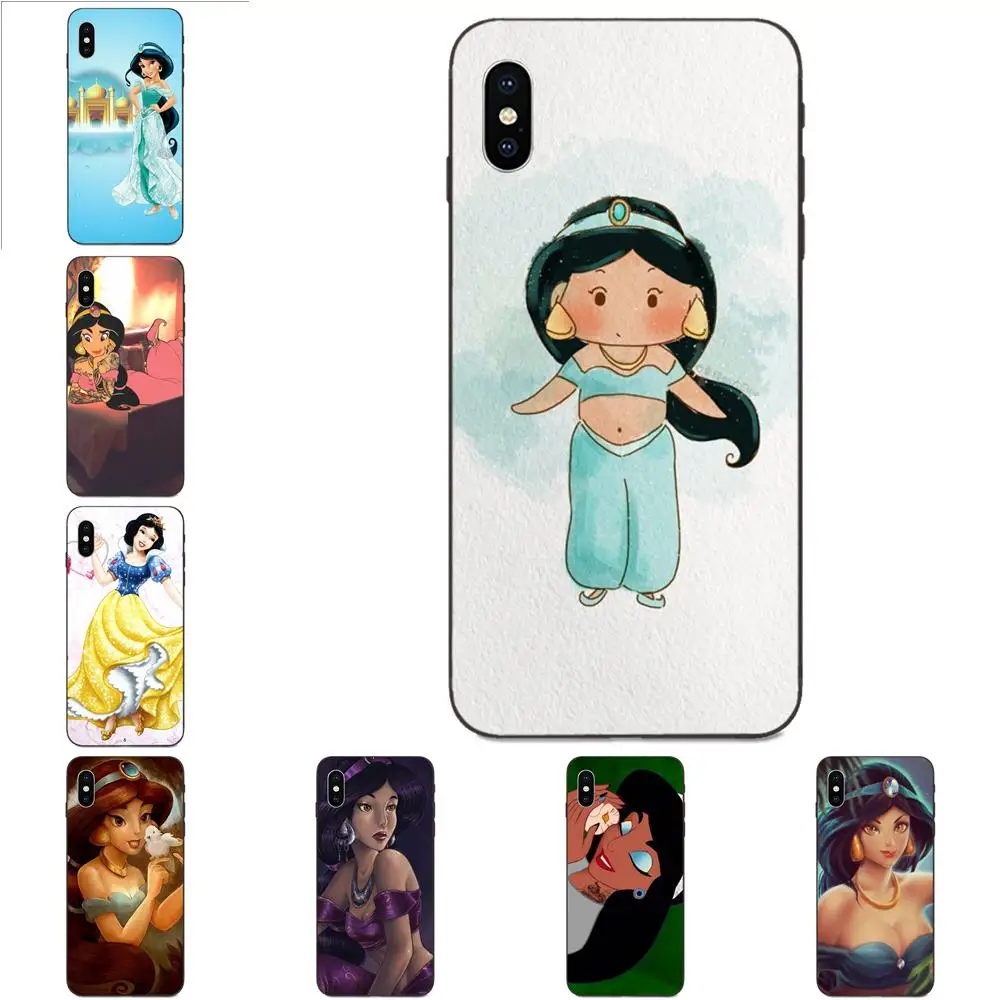 Для Apple iPhone 11 X XS Max XR Pro 4 4S 5 5S SE 6 6S 7 8 Plus ТПУ чехол Чехол Принцесса Жасмин дерево |