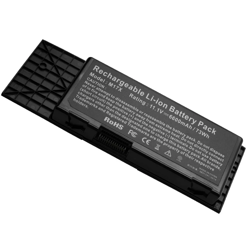 Apexway 6600mAh 9 cell Аккумулятор для ноутбука DELL BTYVOY1 Alienware 7xR3 MX 17xR4 318-0397 451-11817 7XC9N C0C5 M17X R3 R4 1