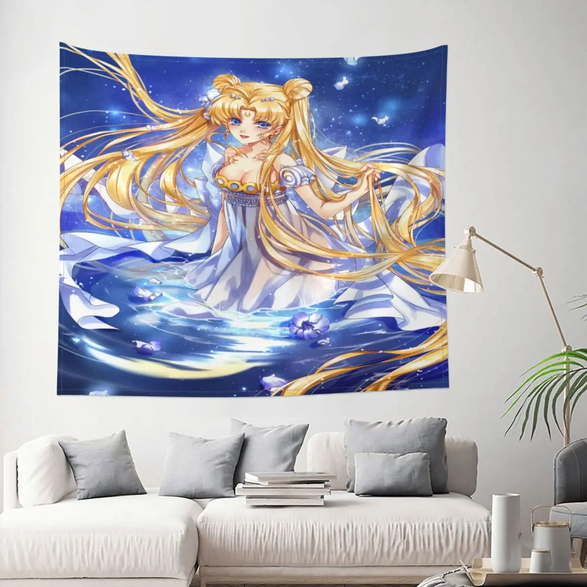 

Sailor Moon Nsfw Ecchi Art Girl Tapestry Anime Kawaii Decoration Wall Room Home Decor Hanging Bedroom Kawaii Aesthetic Style