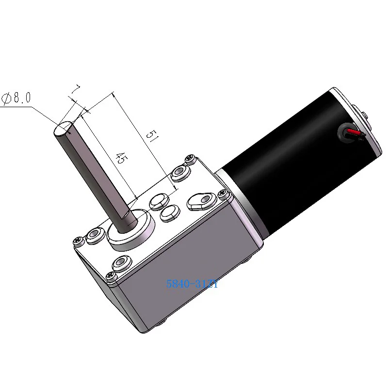 Электродвигатель постоянного тока с высоким крутящим моментом 12 В 24 вольт |