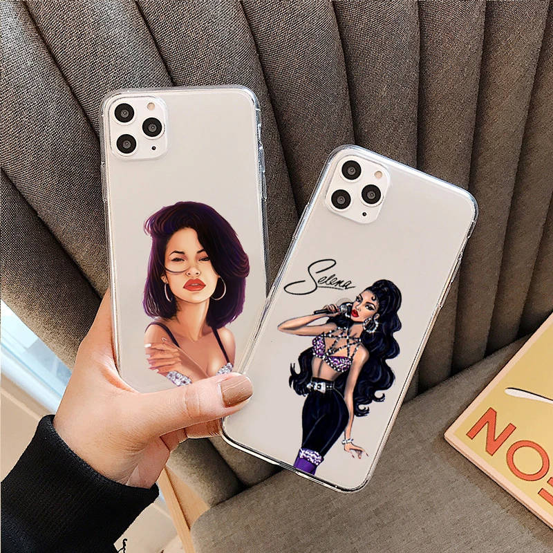 

Top Latin artist of the '90s Selena quintanilla Cliente Alta Qualidade Phone Case para iPhone 8 7 6 Plus XR X XS 11 12 13Pro MAX