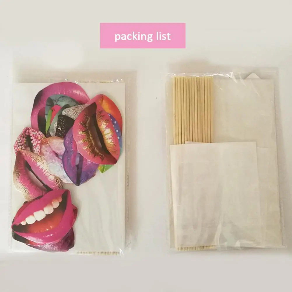 20 шт. для свадебной вечеринки дня рождения губ блеск смешная форма реквизит