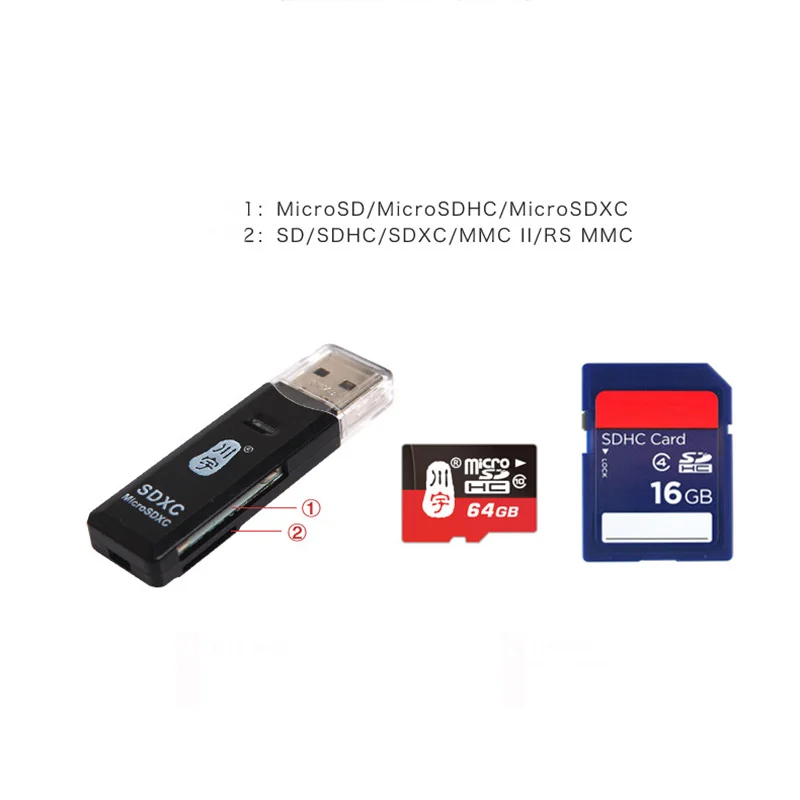 Высокое качество мини USB 2 0 кард ридер для Micro SD карты TF карта адаптер Plug and Play