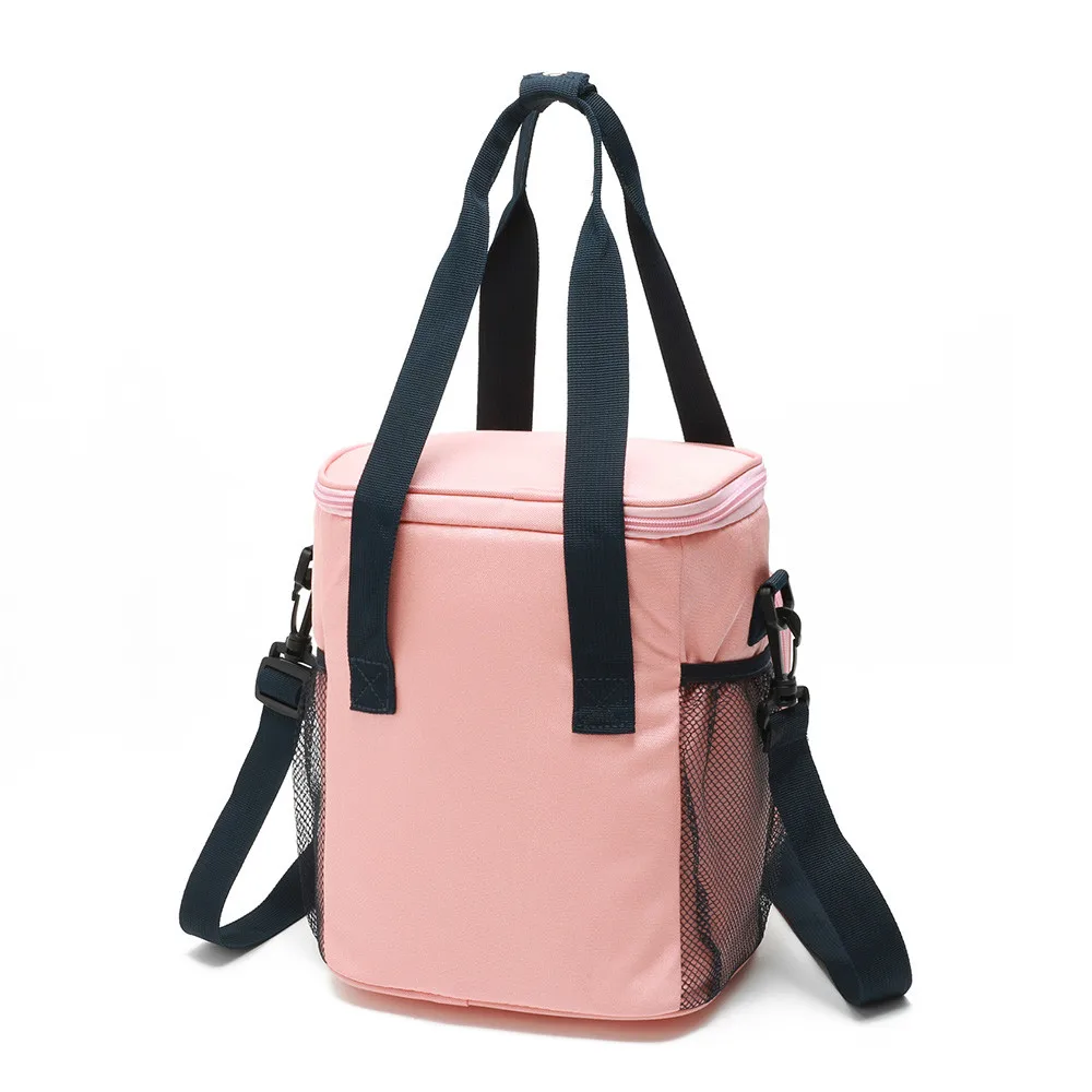 Двухэтажные сумки холодильники для обедов изолированный твердый термальный