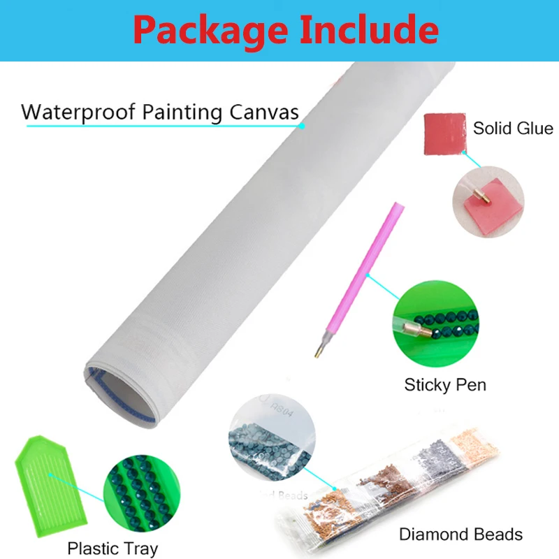 5D алмазная живопись сделай сам полностью круглая Арктическая изображение лисы