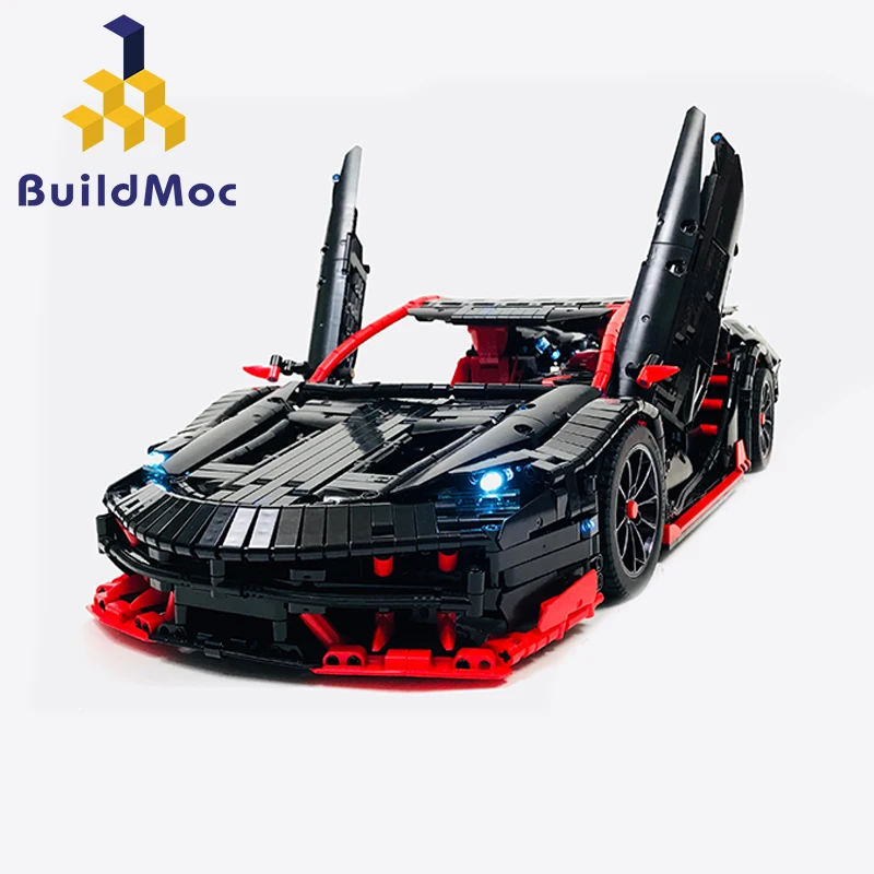 MOC-12560 Technic серии RC автомобиль Roadster мощность функция автомобиля строительные блоки кирпичи дети Technic игрушки для детей ребенок рождественские подарки