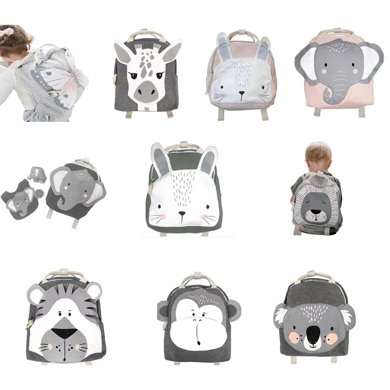 

Children Animal Backpack Cute Cartoon Animal Small Kawaii Backpacks Toddler School Bag Kids Girls Boys School Bags Bookbag