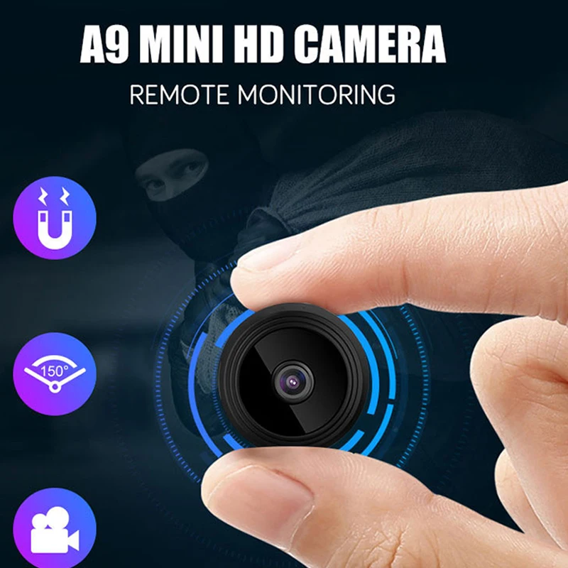 

Мини-камера HD 1080P с поддержкой Wi-Fi и датчиком движения
