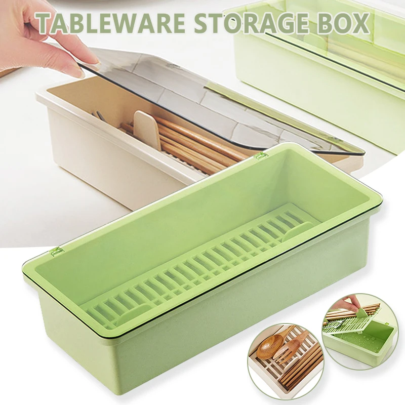 

Kitchen Plastic Storage Box Chopsticks Box Refrigerator Fruit Drain Storage Containers Jars for Spices Sugar баночки для специй