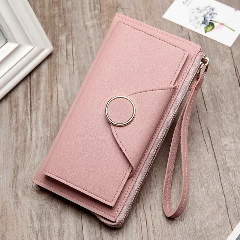 

New Women Fashion Wallets Pouch Style Women Wallet Female Purse Handbag Purse Money Bag Card Holders Phone Pocket 2022
