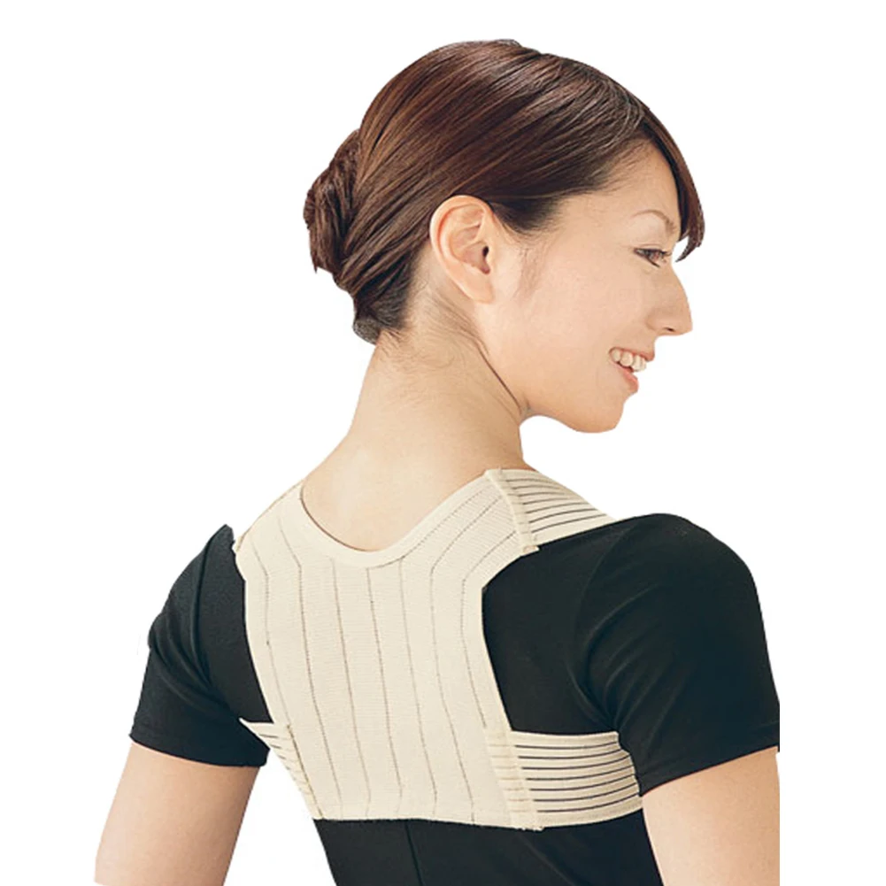 

Older Spine Office Back Support Adult Humpback Relieving Pain Braces Prevents Slouching Belt Soft Posture Corrector Piggyback
