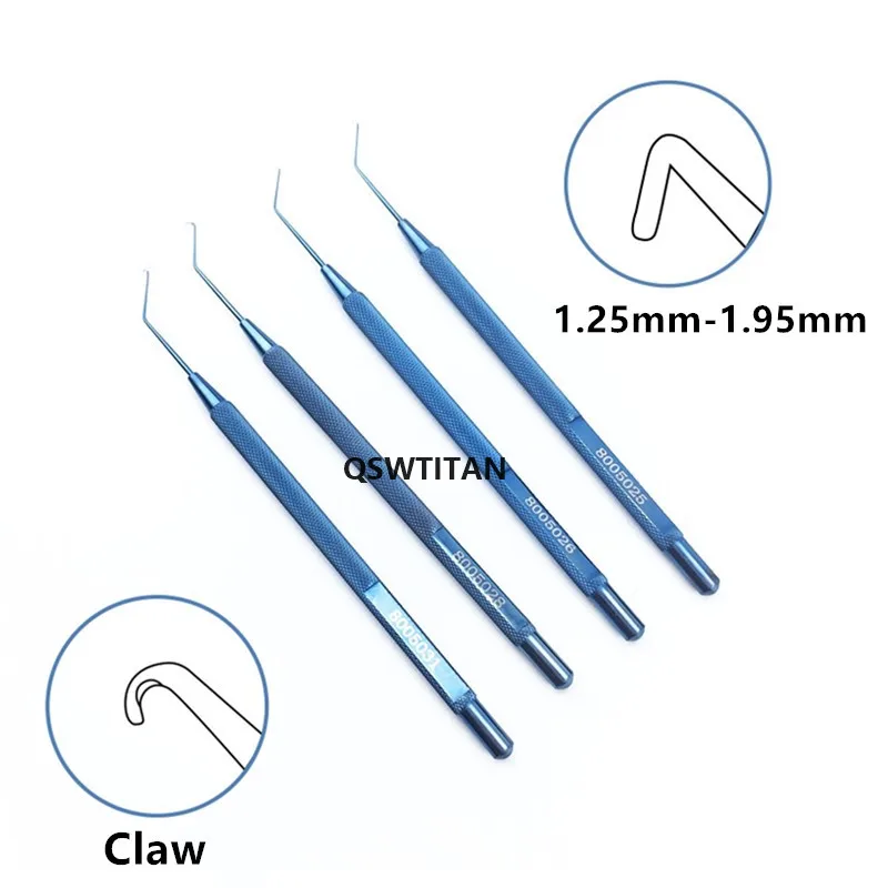 Титановые офтальмологические хирургические инструменты Phaco Chopper hook | Красота и