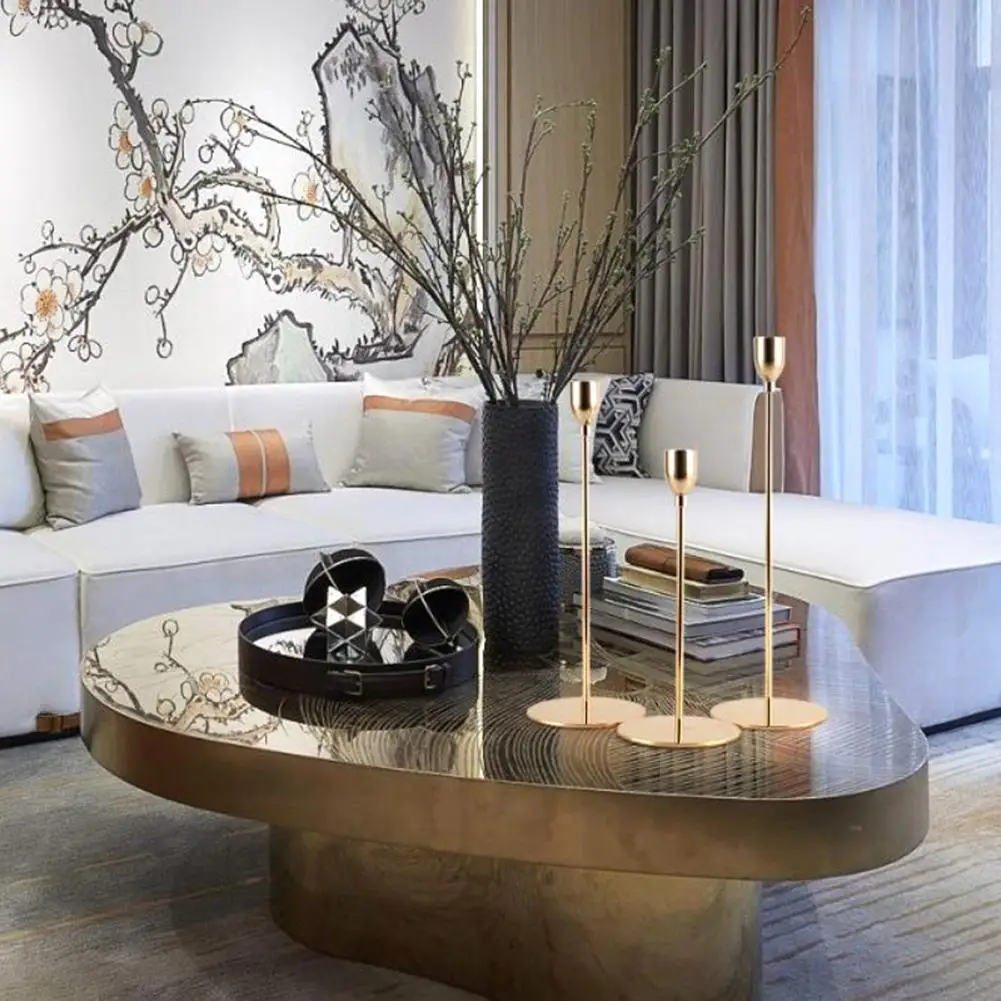 1 шт. Европейский металлический подсвечник с одной головкой|Подсвечники| |