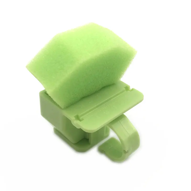 

1pc Plastic Endo Clean Measuring Finger Ring Stand Holder Ruler