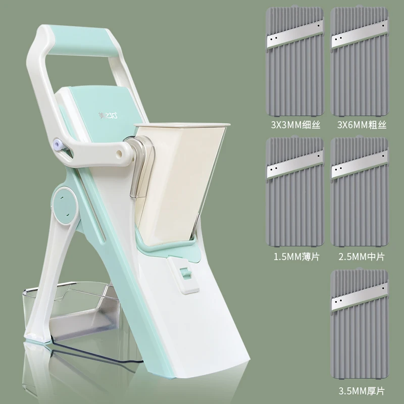 

TT Does Not Hurt Hands Chopper Multi-Functional Lemon Cucumber Slicer Kitchen Wipe Grater Shredded Vegetable Cutting Artifact