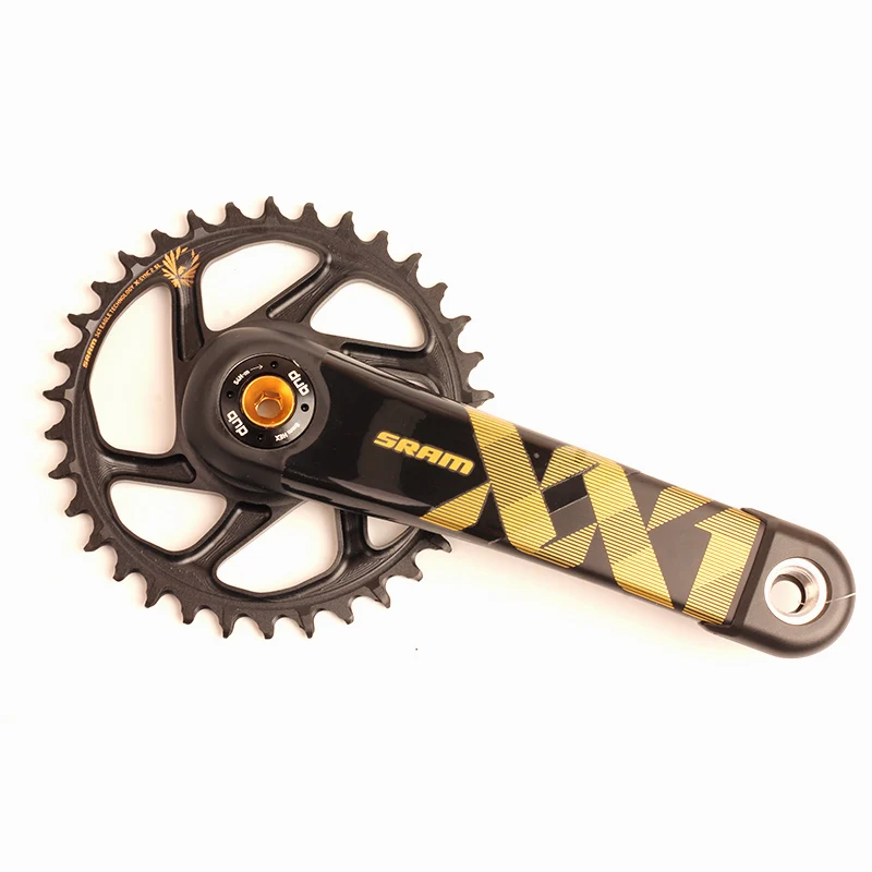 Карбоновый Кривошип SRAM XX1 EAGLE DUB SL 36T 34T 170 мм 175 MTB велосипедный набор