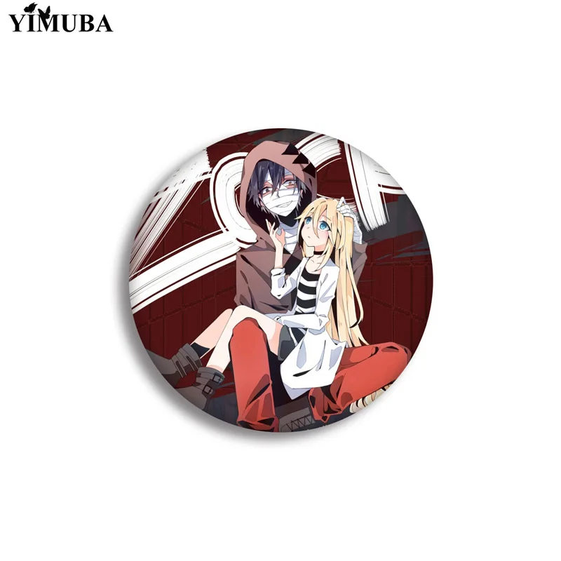 Модная брошь с изображением ангелов смерти значок Рейчел мультяшным принтом