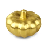 Pumpkin Type Brass Paperweights Calligraphy Paperweights Unique Shape Creative Design Carving Metal Paper Weight Student Gift