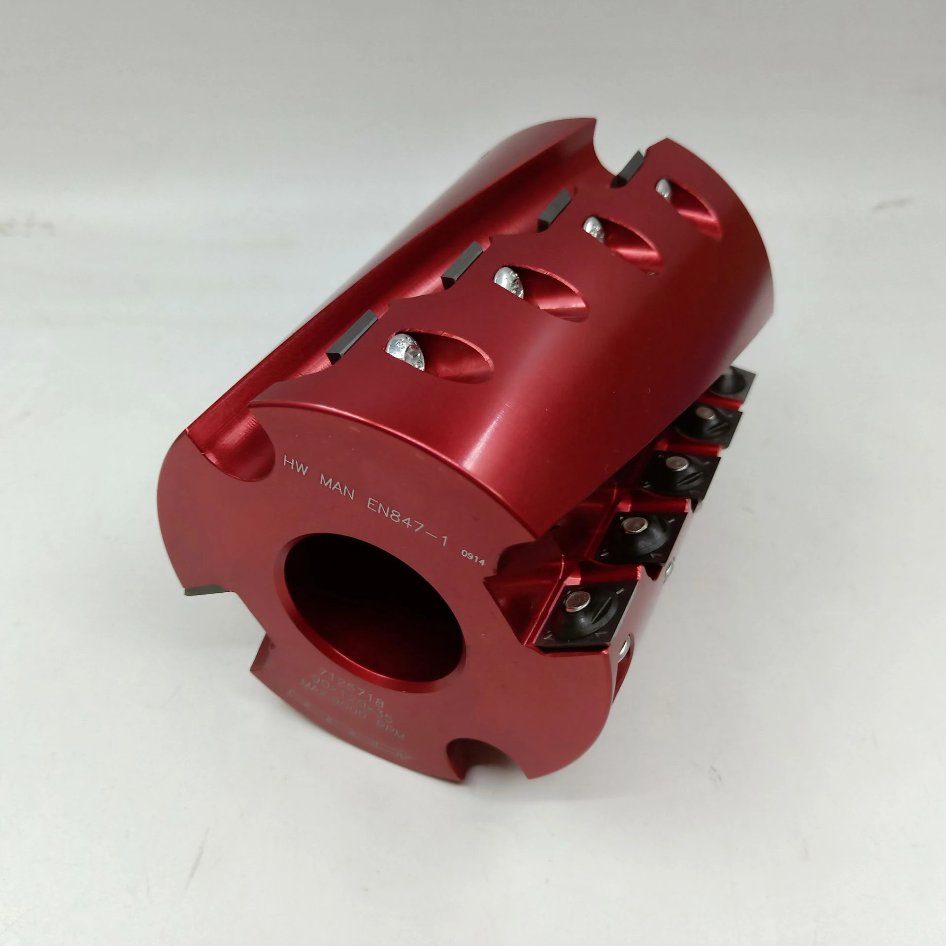 Fiyat Katı Karbür Geri Dönüşümlü Bıçaklar 500w Elektrikli El Giyotin Ağaç İşleme Araçları Spiral Kesici Kafa