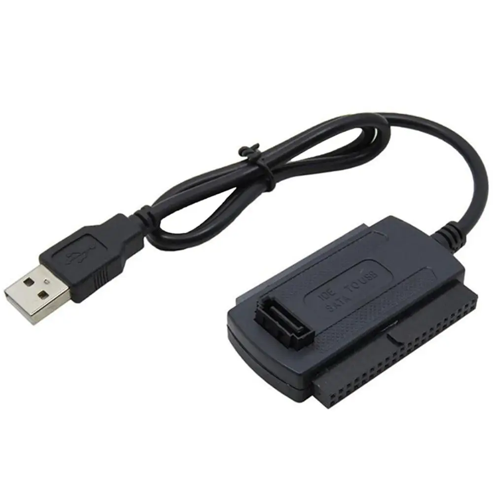 Прямая поставка 3-в-1 USB 2 0 кабель адаптер на 5/3 5/5 25 дюйма SATA IDE высокоскоростной 480