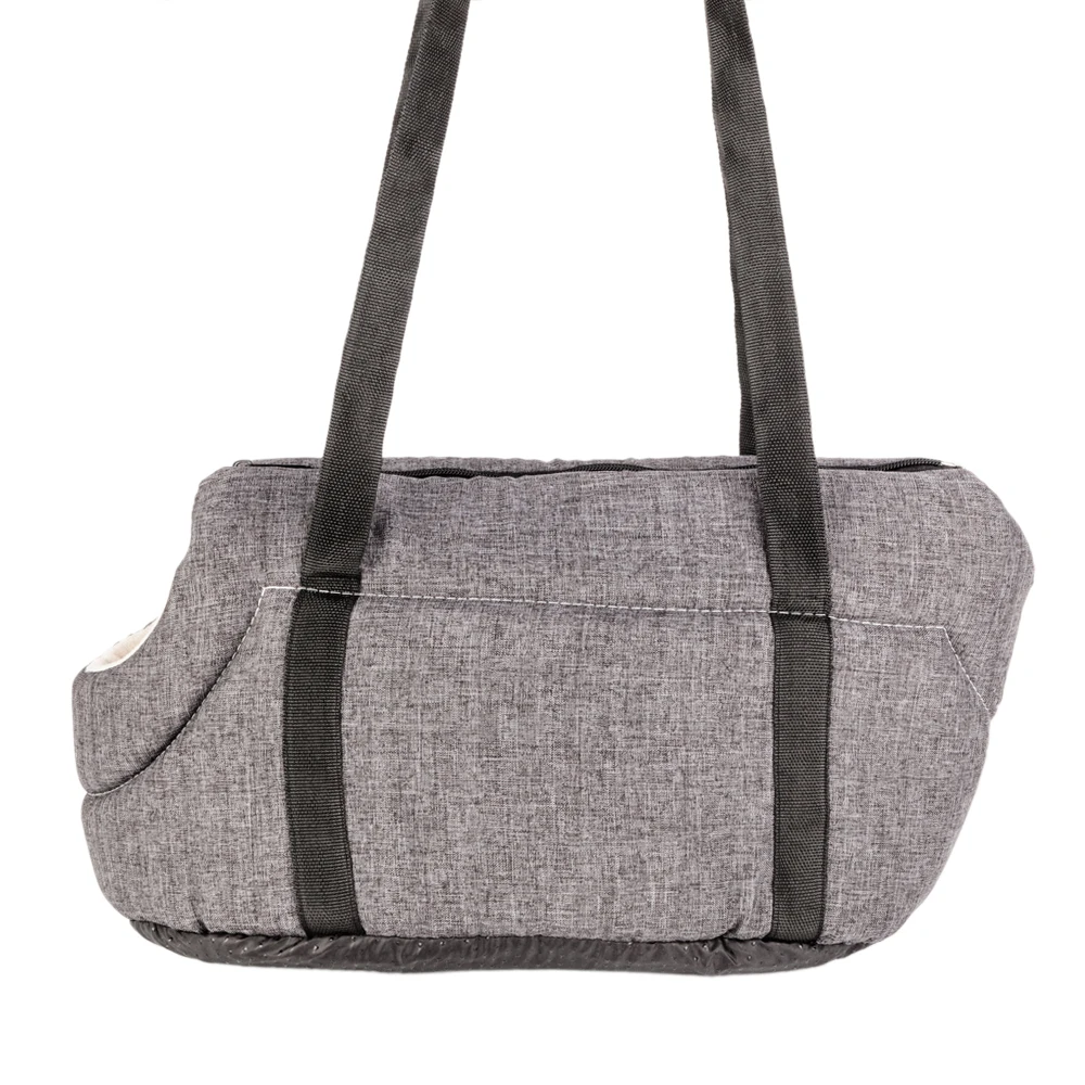 

Light Pet Carrier Cat / Dog Comfort Travel Bag Gray M