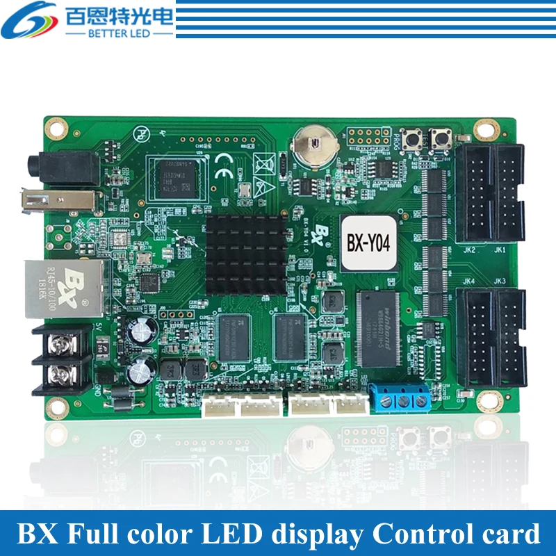 

Полноцветный светодиодный дисплей BX-Y04 512*128 пикселей 4 HUB75