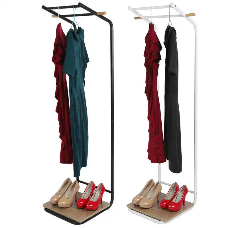 Вешалка для одежды с образная напольная современных стальных хранения подвесная
