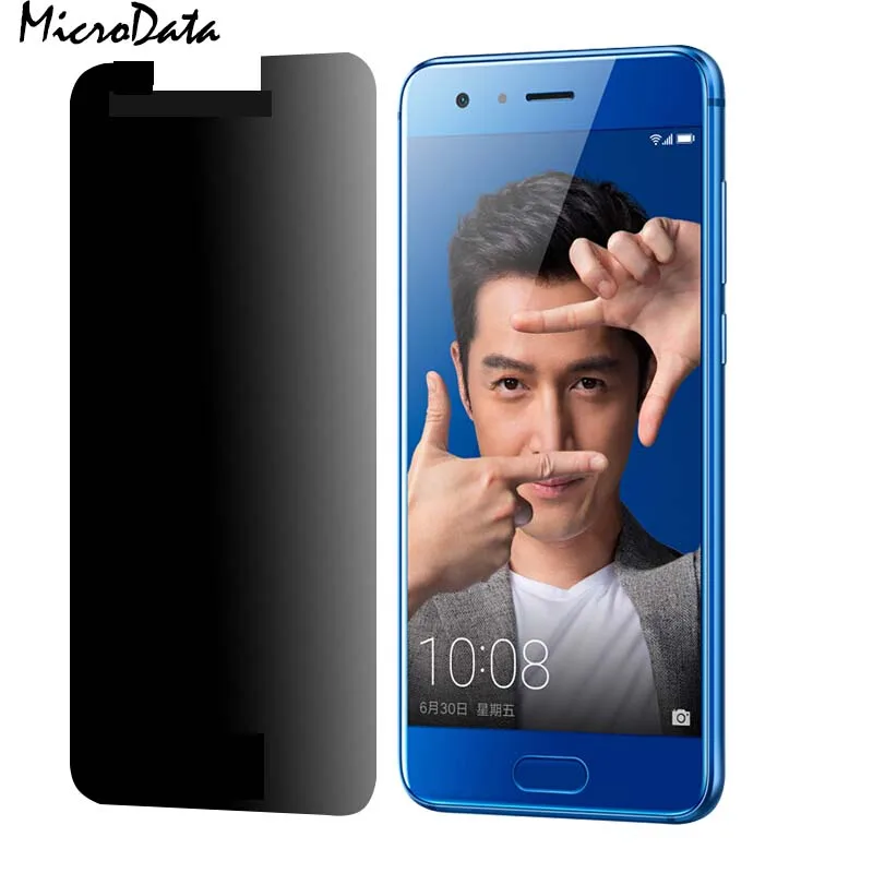 Для Huawei Honor 9 9i Lite MicroData Anti Spy закаленное стекло премиум класса для Huawe полная защита