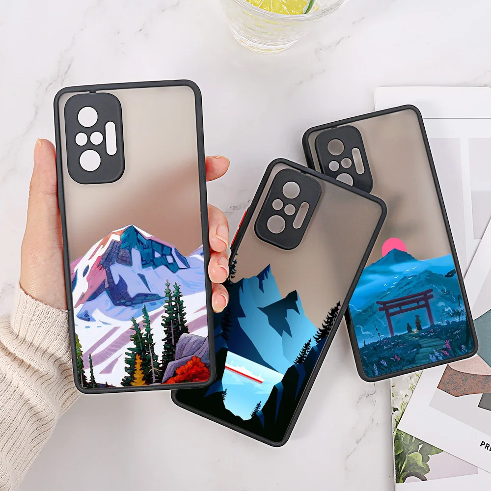 

Redmi Note 8 Pro Case For Xiaomi Poco X3 M3 F3 Pro Case Hard PC For Xiaomi Redmi Note 10 7 8 9 9S Pro 9T 9A 9C Fundas Back Cover