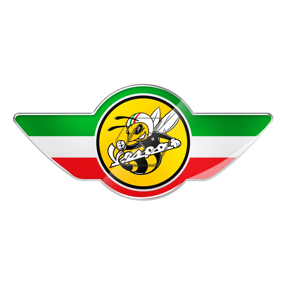 3D наклейка с крылом Италия чехол для Vespa GTS LX LXV Sprint Primavera 50 125 250 300ie S | Автомобили и