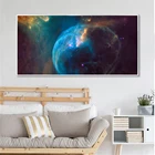 Современный настенный плакат с изображением галактических планет, космических звезд, плакат на Скандинавском холсте, Художественная печать, рисунок земли, туманности, декор для гостиной