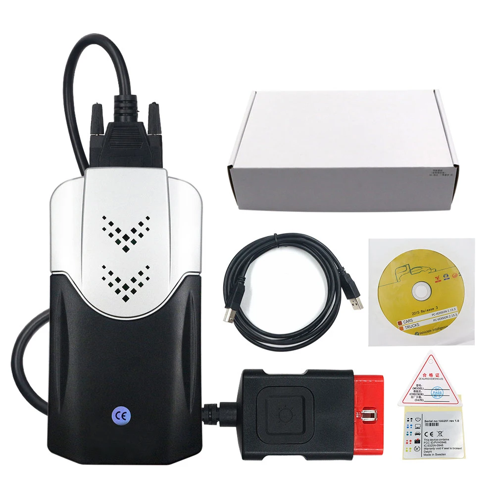 Новейший CDP TCS DS150E Bluetooth-совместимый OBD2 сканер V3.0 NEC Реле 9241A чип DS150 автомобильные