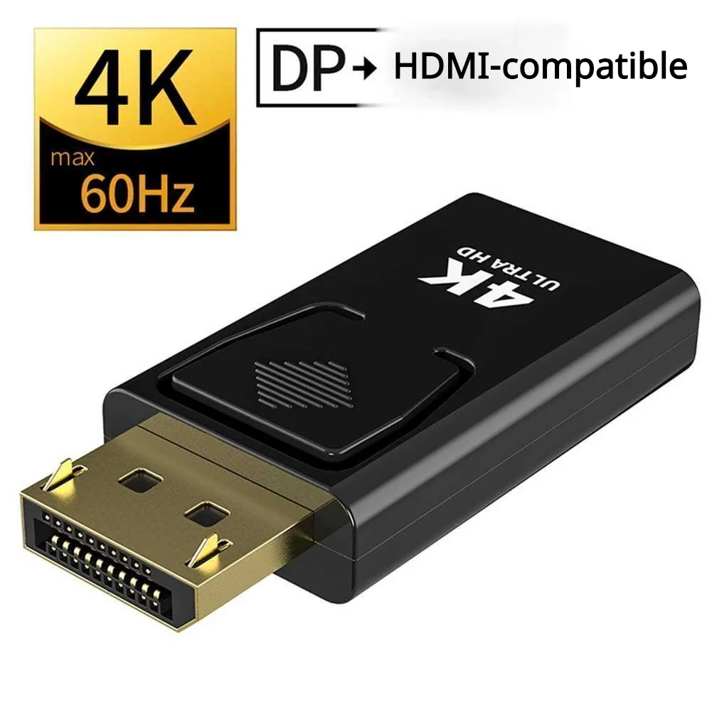 Переходник DP в HDMI совместимый с портом дисплея Max 4K/1080P переходник папа мама