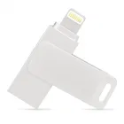 Флеш-накопитель USB, металлический, для iphone 11, X, USB3.0, OTG, 32 ГБ, 64 ГБ, 128 ГБ, 16 ГБ, 256 ГБ, 512 ГБ