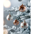 Квадратная алмазная живопись елочный шар украшения узоры из страз вышивки Алмазная мозаика узор художественная ZWQ