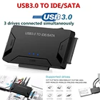 USB3.0 на SATAIDE HDD жесткий диск конвертер 2,53,5 дюймов внешний жесткий диск коробка 5 Гбитс Высокая скорость СШАЕСВеликобритания Разъем