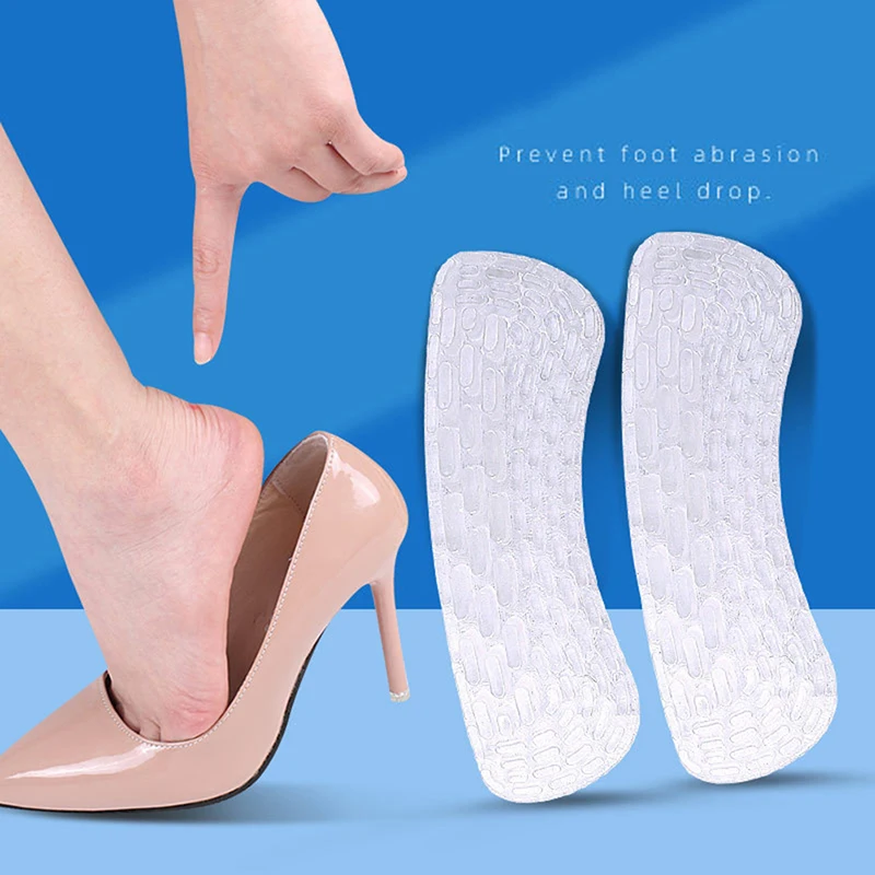 

1Pair Silicone Adhesive Heel Post Anti-Wear Foot Protector Stickers Feet Care