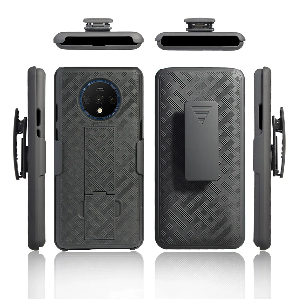 

combo holster belt clip cell phone case cover For One plus 7T Case armor